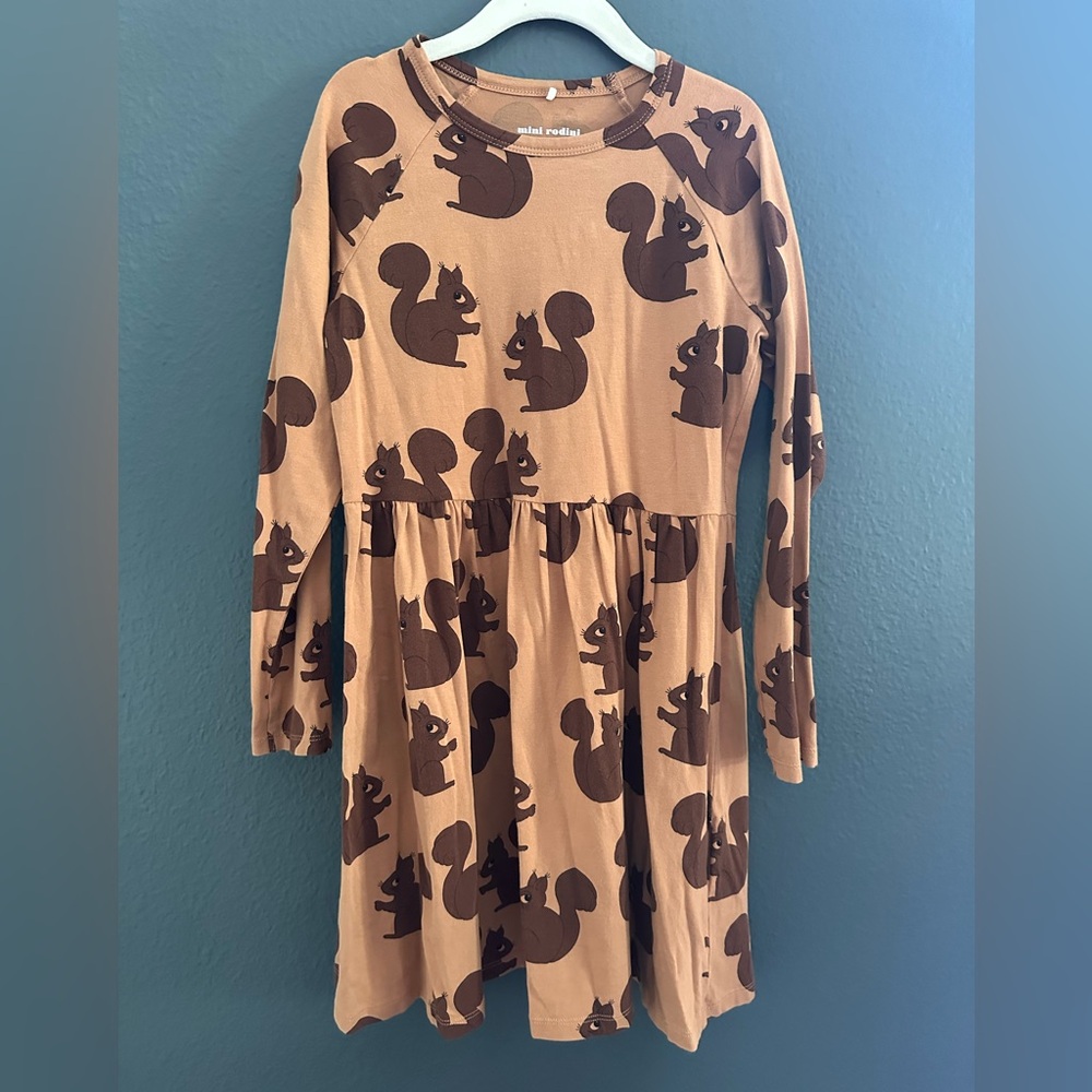 Mini Rodini long sleeve girls dress